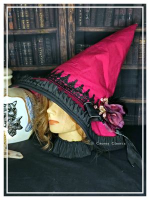 Prosperity Witch Fairy Style Hat