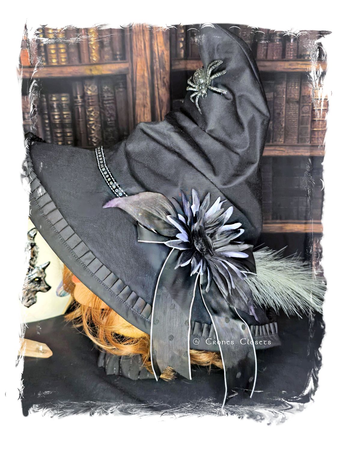CUSTOM Witch Fairy Style Hat