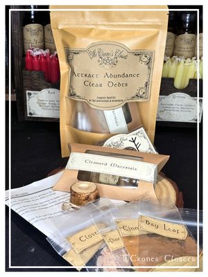 Attract Abundance &amp; Clear Debt Spell Kit