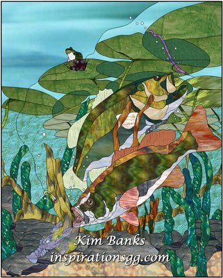 Small Mouth Bass: underwater view