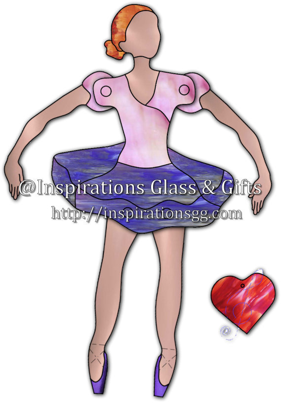2D Jointed Pull Toy: Ballerina