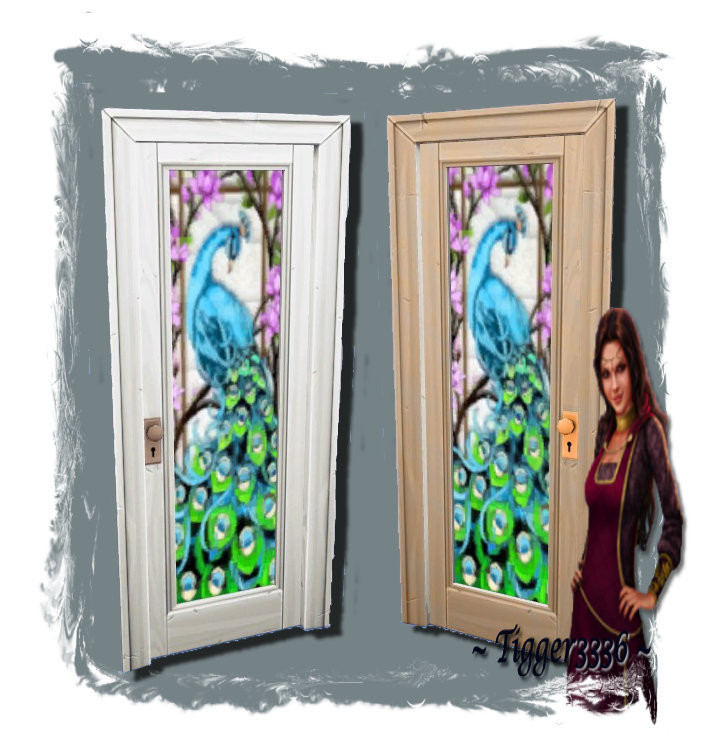 Peacock Door