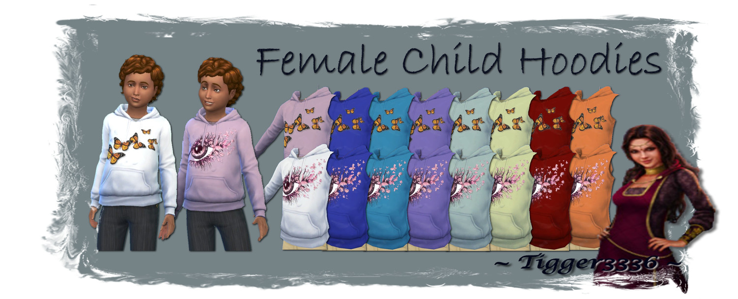 Hoodies: Female Child