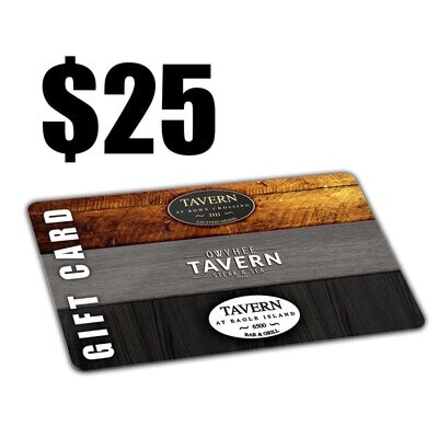 $25 Owyhee Tavern Gift Card