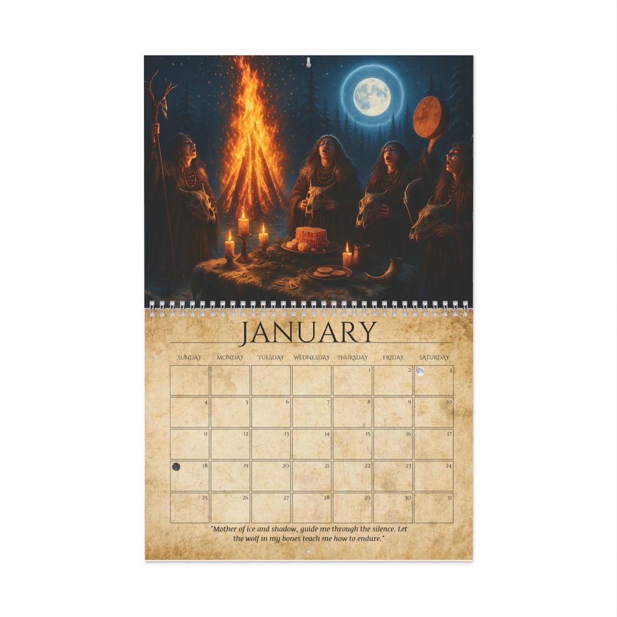 Sacred Medicine Sisterhood 2026 Calendar