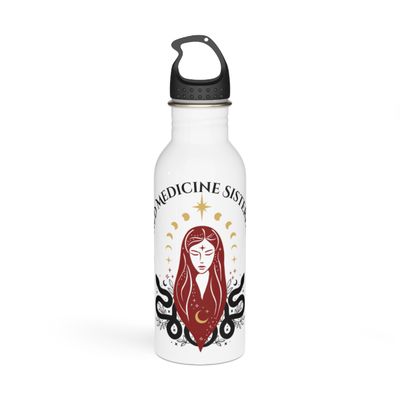 Sacred Medicine Sisterhood Stainless Steel Water Bottle
