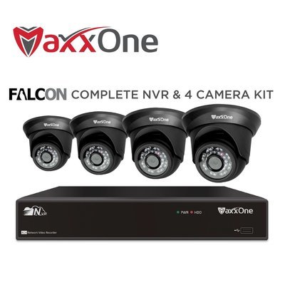 Maxone IP x 4 Camera system - 1080p 2mp