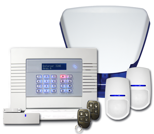 SecuPlace Pet Friendly, Wireless/wired Alarm Kit with Secure Cloud Based Technology
