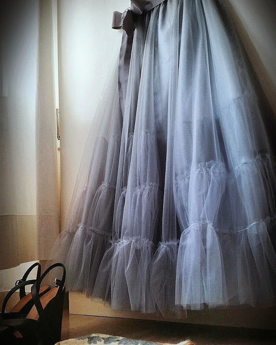 Gonna in tulle Nuage