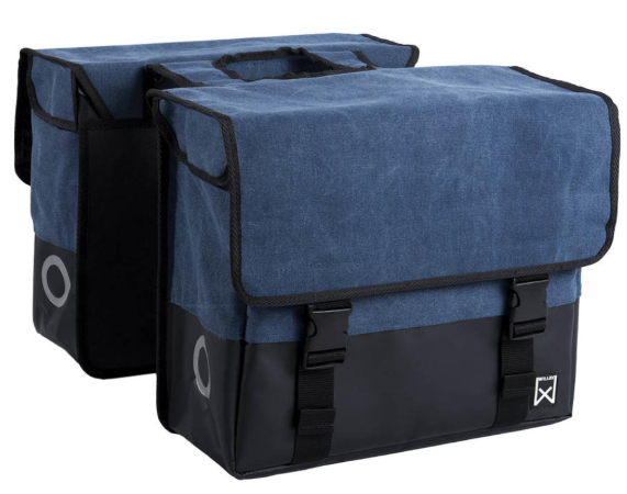 Willex Dubbele canvas tas plus Willex Dubbele canvas tas plus