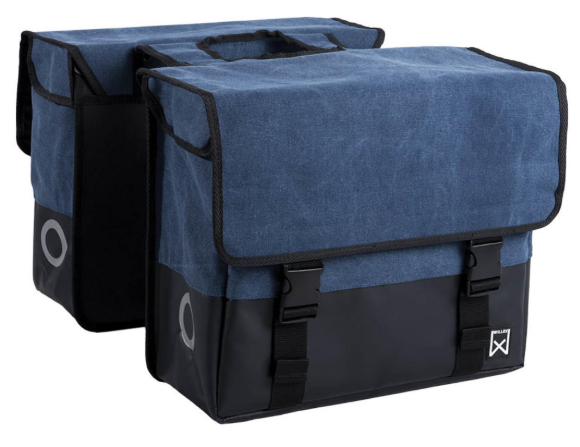 Willex Dubbele canvas tas plus Willex Dubbele canvas tas plus