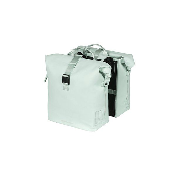 Basil Soho Dubbele Fietstas Nordlicht 41l Pastel Groen