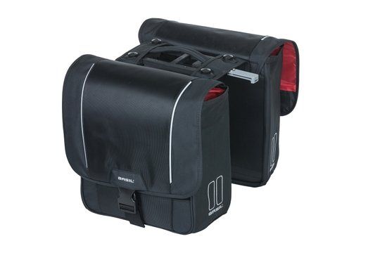 Basil Sport Design Dubbele Fietstas Mik 32l Zwart