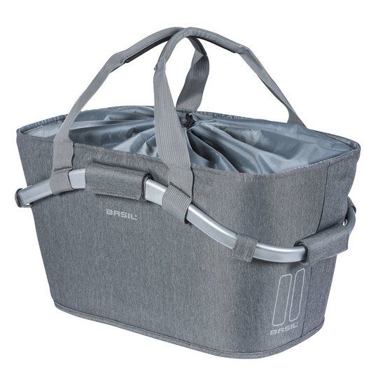Basil 2day Carry All Achtermand Mik Grey Melee