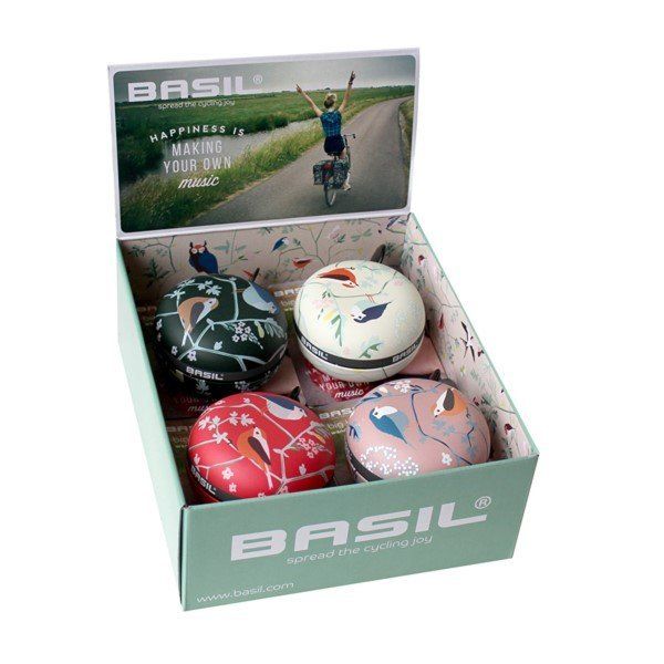 Basil Big Bell Wanderlust Display 4 Fietsbellen
