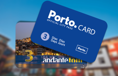 3 Dias Porto Card + Transporte  / 3 Days Porto Card + Transport