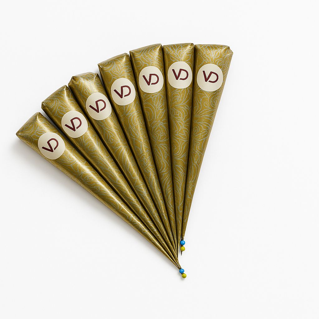 Ready to use Henna Cones - Organic Ready to use Henna Cones - Organic