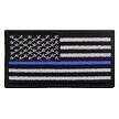 Thin Blue Line Sew On Patch 2" x 3"