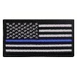 Thin Blue Line Sew On Patch 2" x 3"