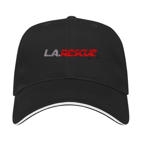 L.A. Rescue Hat Charcoal / White
