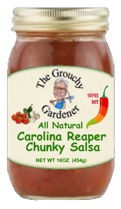 16 oz. Carolina Reaper Chunky Salsa