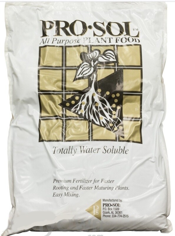 20-20-20 Pro-Sol Premium Fertilizer For Commerical Growers $16.50-$47.95