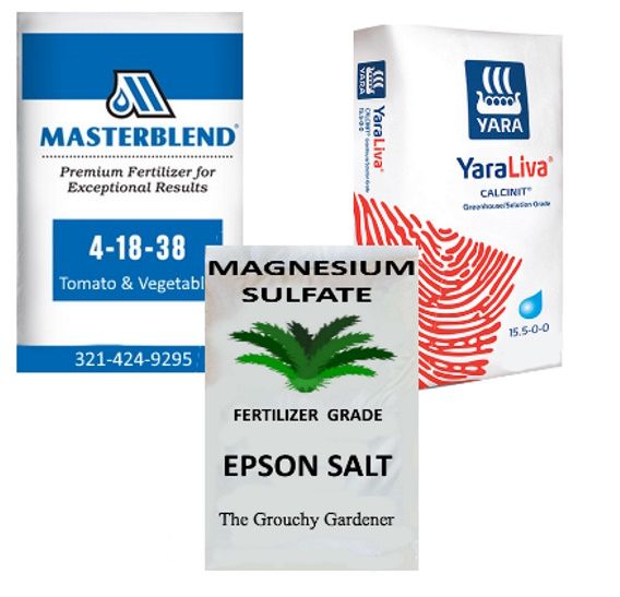 Masterblend 4-18-38 BULK Hydroponic Fertilizer Kits