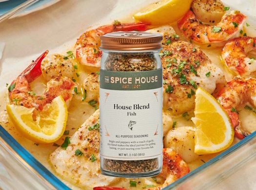 Spice House Fish &amp; Seafood Seasoning. Spices, Herbs, All-Purpose Seasoning 2.3oz