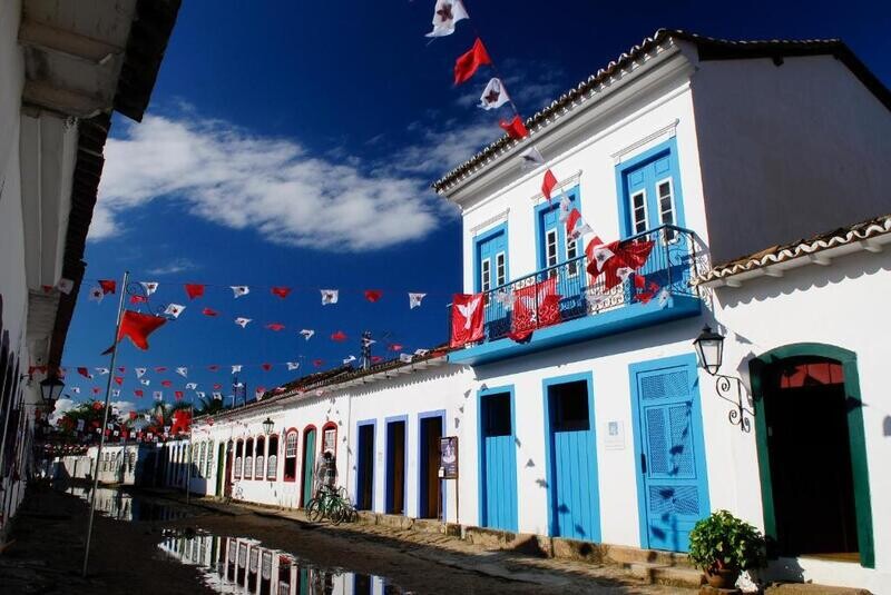 Casa Turquesa (Paraty, Rio de Janeiro - Brasil)