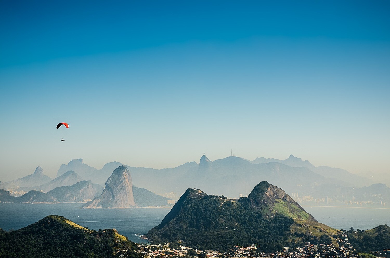 Maak je klaar om een spectaculaire vlucht te nemen over Rio en je mee te laten nemen door de wind