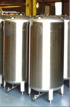 1000 Litre - Oval Cellar Tank - Stainless Steel