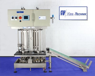 MICROMAT - M 2/2-B - Internal KEG Cleaning & Filling Machine - (Semi-Automatic)