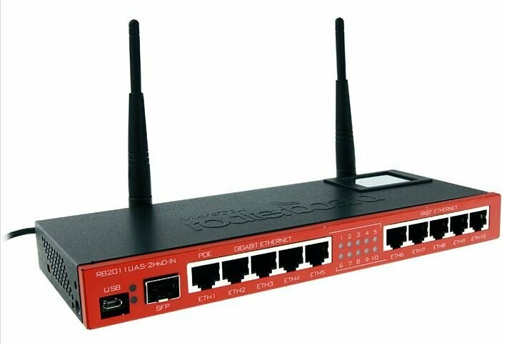 Mikrotik RB2011 Advanced Wi-Fi Router