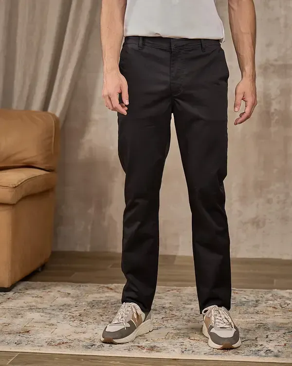 PANTALON CHINO ELADIO NOIR