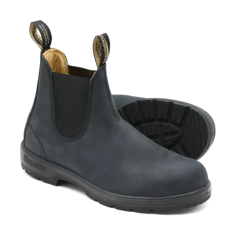 CHELSEA BOOTS RUSTIC BLACK