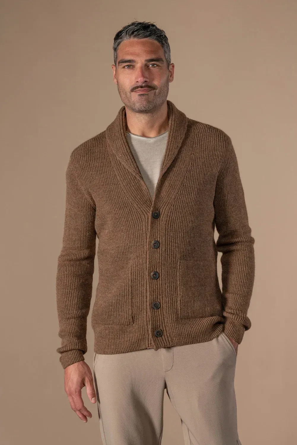 CARDIGAN ANDY BEIGE