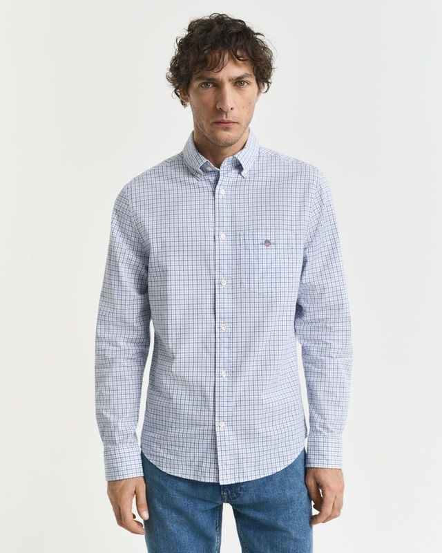 CHEMISE REGULAR A CARREAUX CLEAR SKY