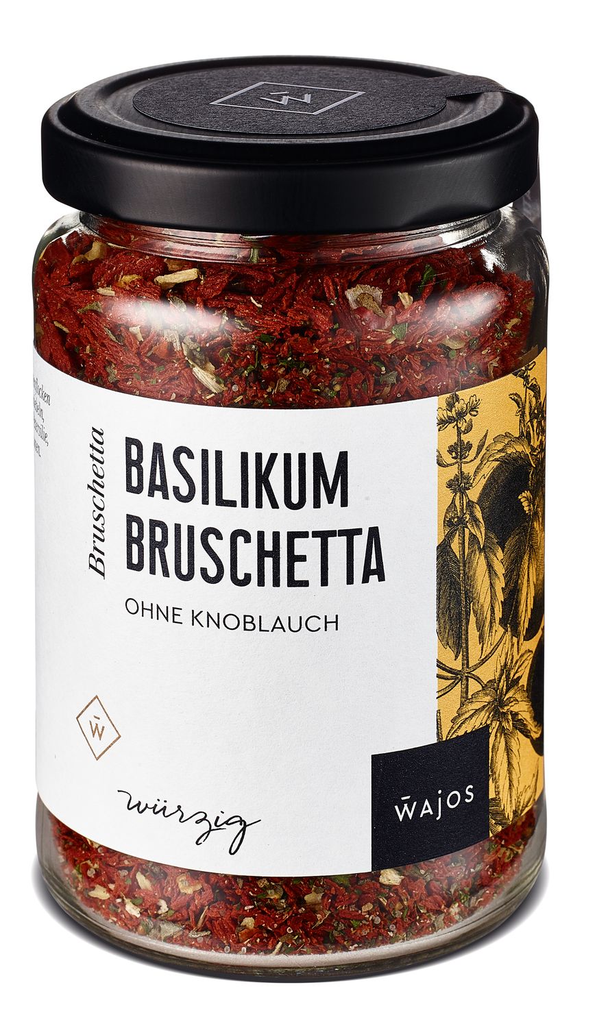 Basilikum Bruschetta 85g Glas