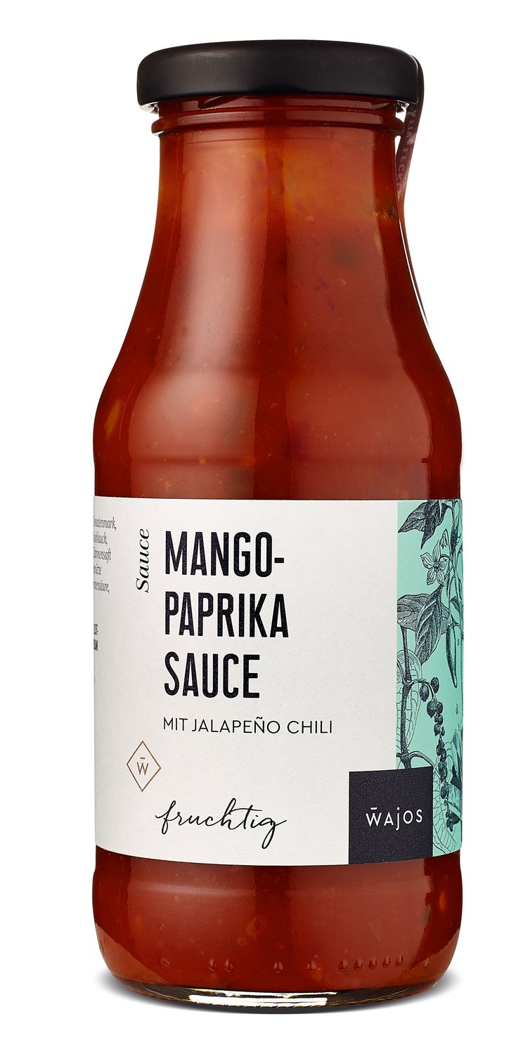 Mango Paprika Sauce 245ml Flasche