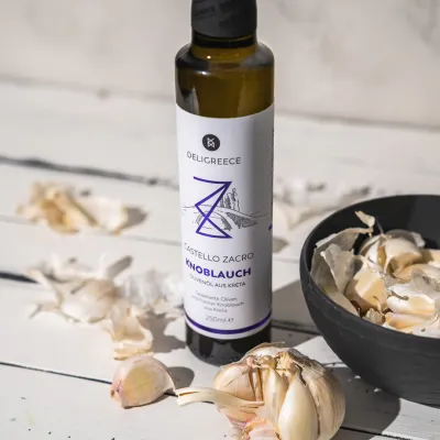 Castello Zacro Knoblauch-Olivenöl  250ml