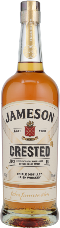 Jameson Crested Blended Irish Whiskey 40% 0.7l