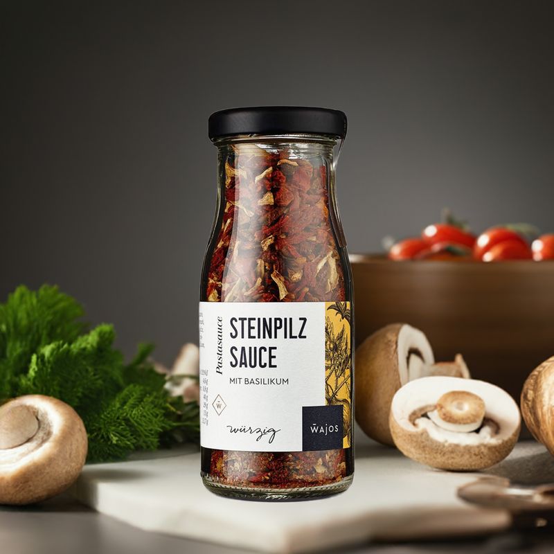 Wajos Steinpilz Sauce 55g - Pastasauce
