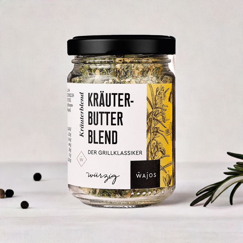 Kräuterbutter Blend 60g Glas