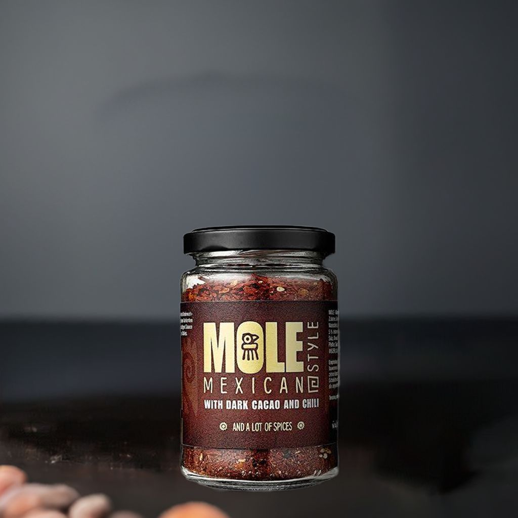 Mole Mexican Style Sauce with dark cacao and chili 120g
