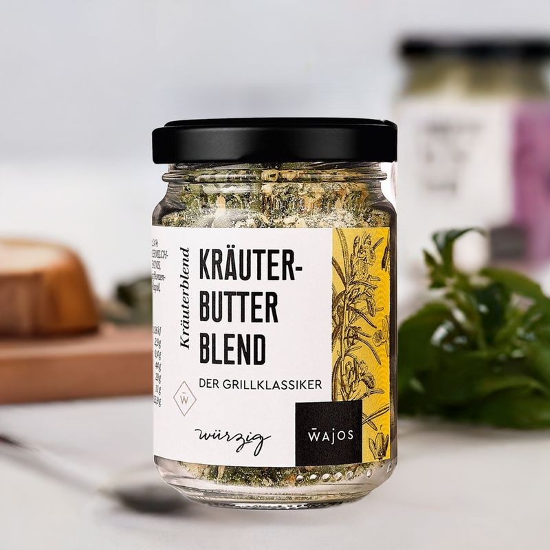 Kräuterbutter Blend 60g Glas
