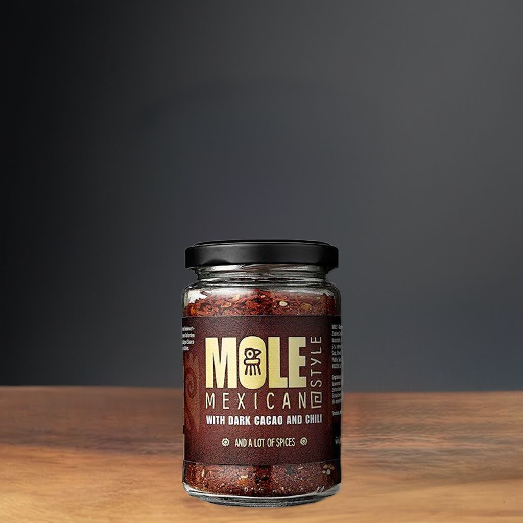 Mole Mexican Style Sauce with dark cacao and chili 120g