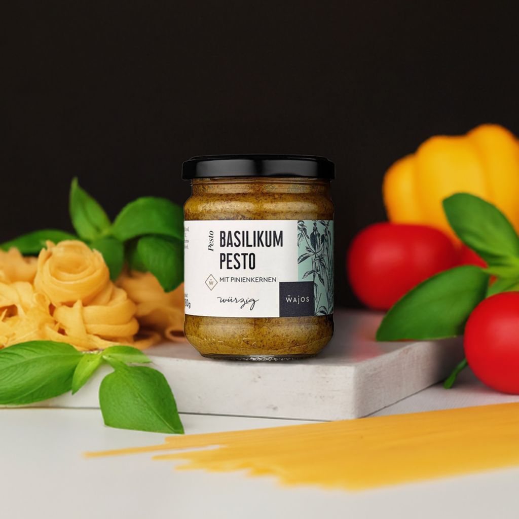 Basilikum Pesto 180g - Würzsauce