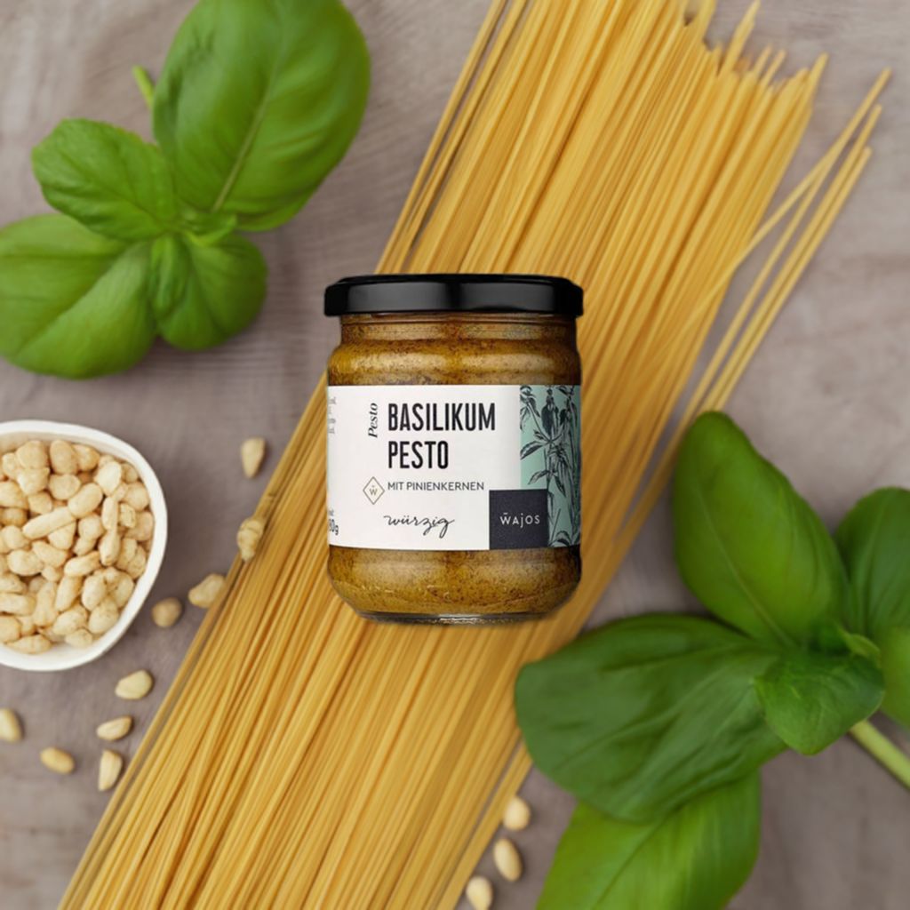 Basilikum Pesto 180g - Würzsauce