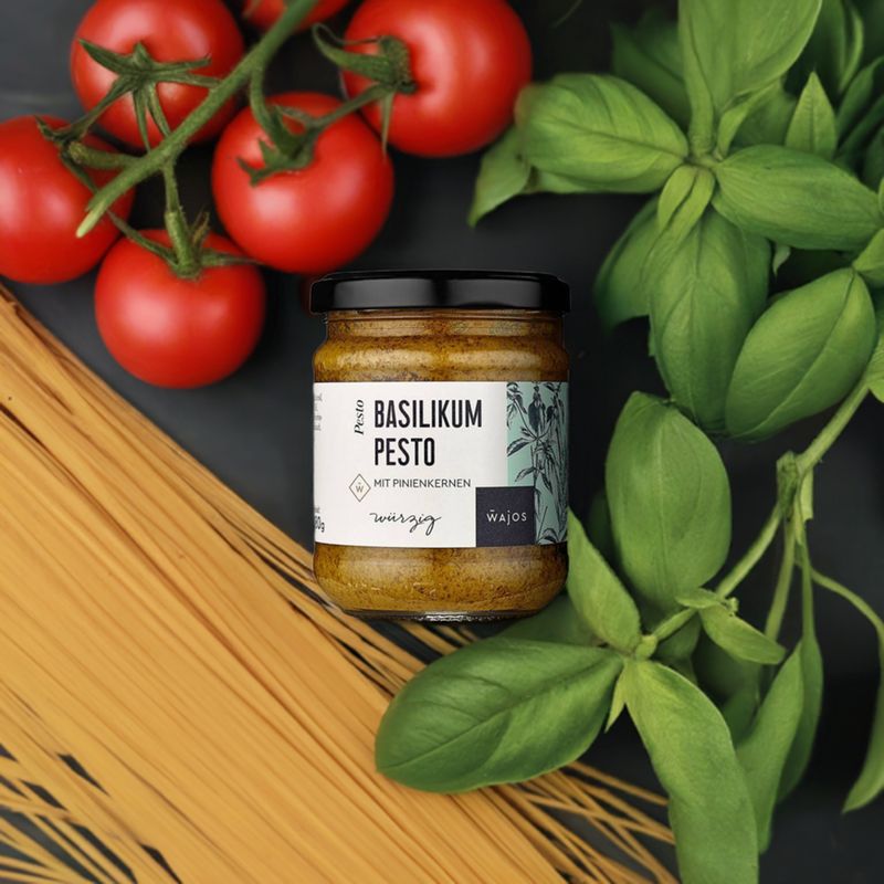 Basilikum Pesto 180g - Würzsauce