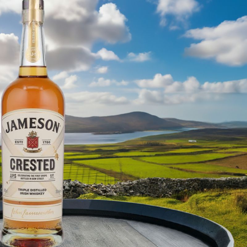Jameson Crested Blended Irish Whiskey 40% 0.7l